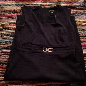 Navy blue work shirt